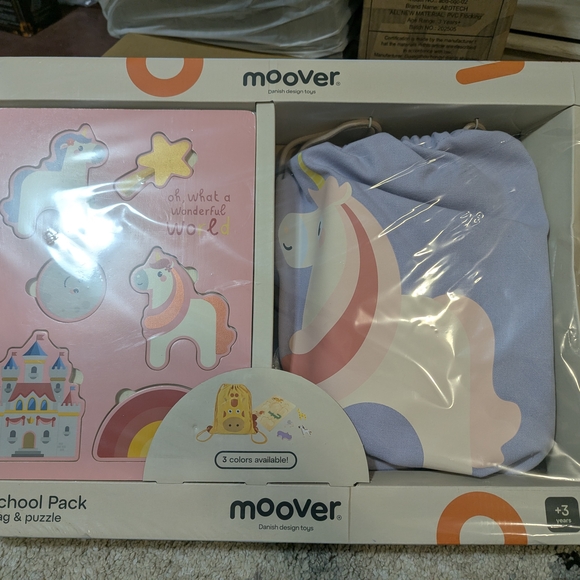 Other - Moover Unicorn Puzzle and Bag Set
